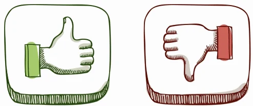 Illustrazione: ci sono anche svantaggi nell'usare AdSense
