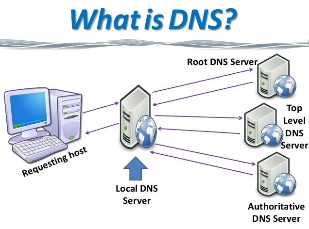 Il server DNS traduce il nome del sito nell’indirizzo IP del server