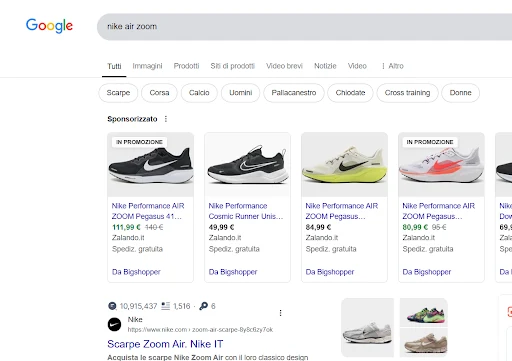 Keyword di marca (branded)