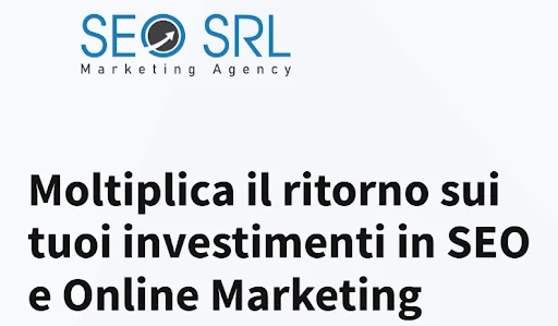 Banner SEO SRL: moltiplica il ritorno sui tuoi investimenti in SEO e online marketing