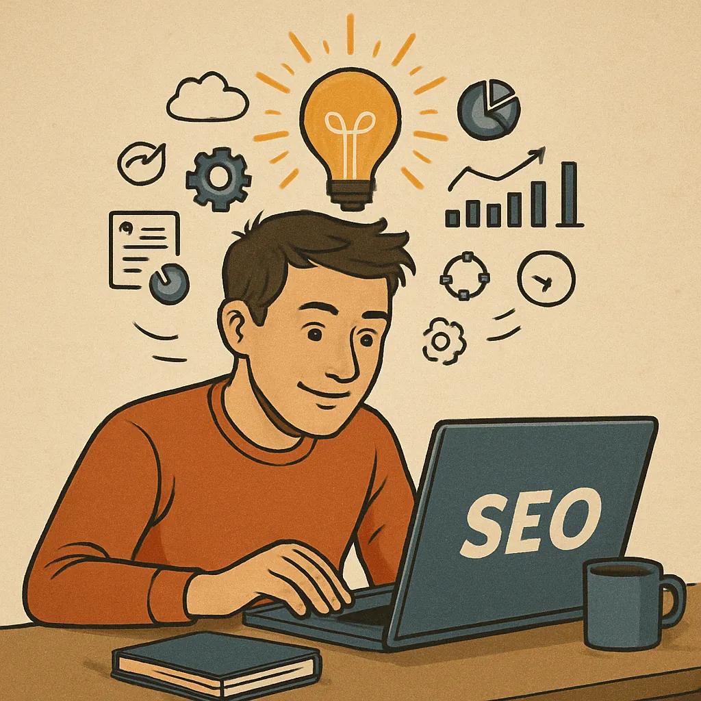 Illustrazione: le aree di lavoro della SEO